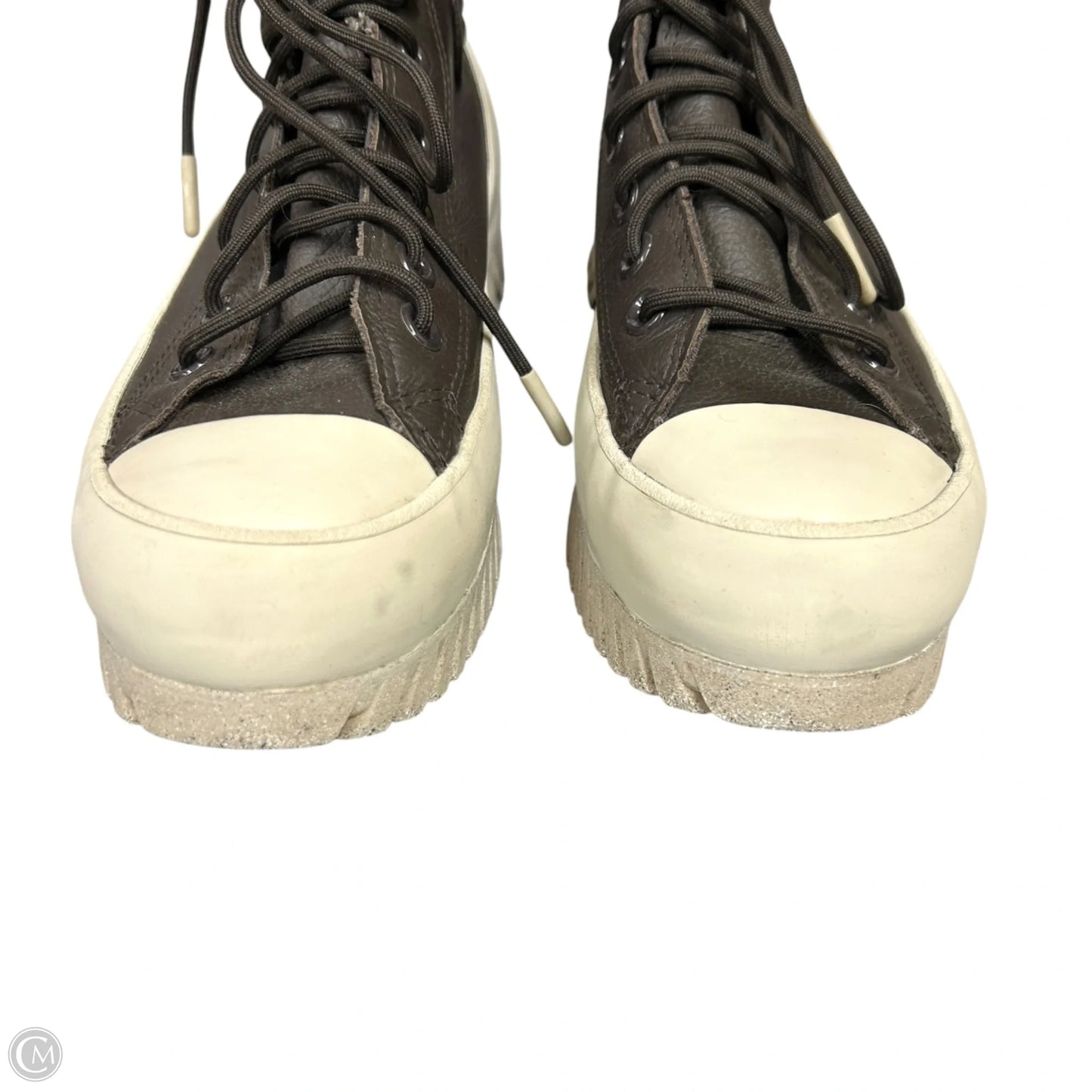 Shoes Sneakers By Converse In Brown & Cream, Size: 6.5