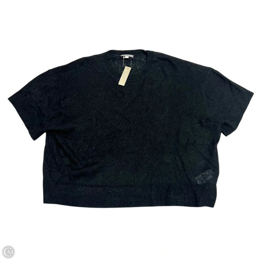 Sweater Short Sleeve By J. Crew In Black, Size: 2x