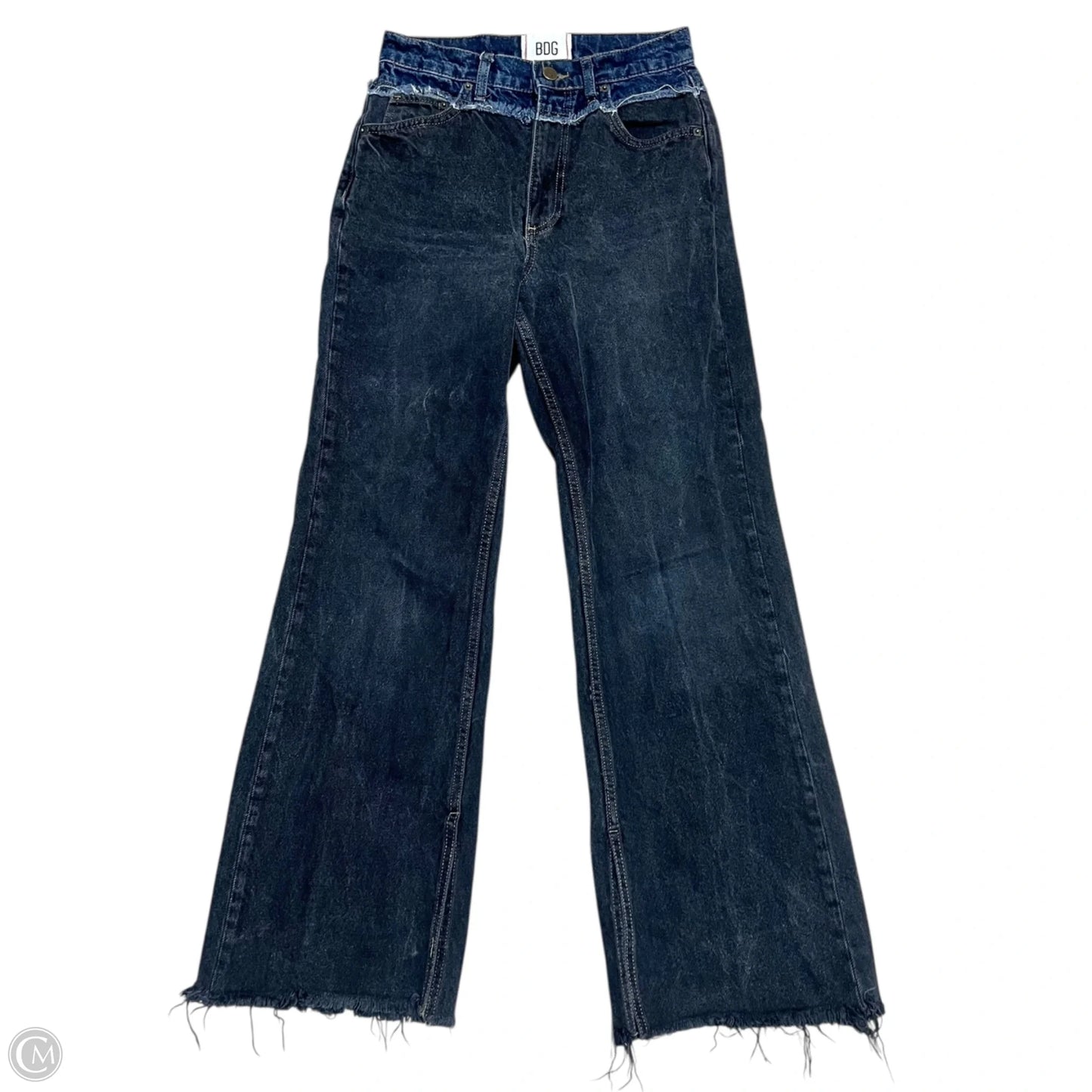 Jeans Wide Leg By Bdg In Grey Denim, Size: 2