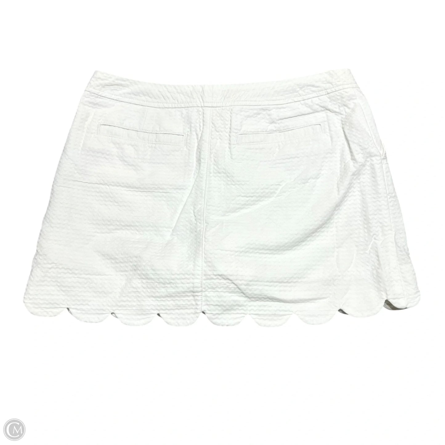 Skort Designer By Lilly Pulitzer In White, Size: 8