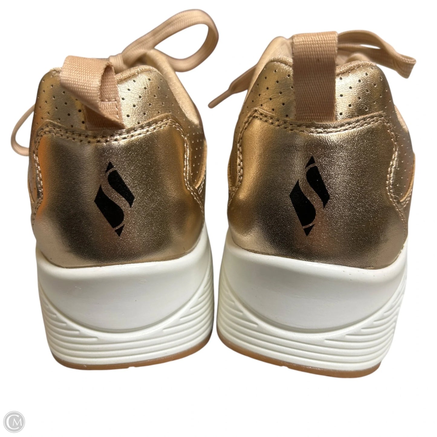 Shoes Sneakers By Skechers In Rose Gold, Size: 10
