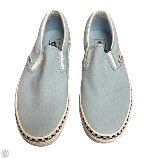 Shoes Sneakers By Vans In Blue, Size: 9