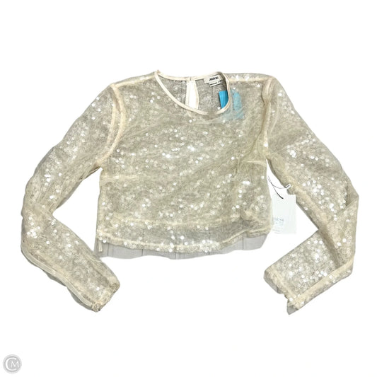 Top Long Sleeve Designer By Jason Wu In Cream, Size: Xs
