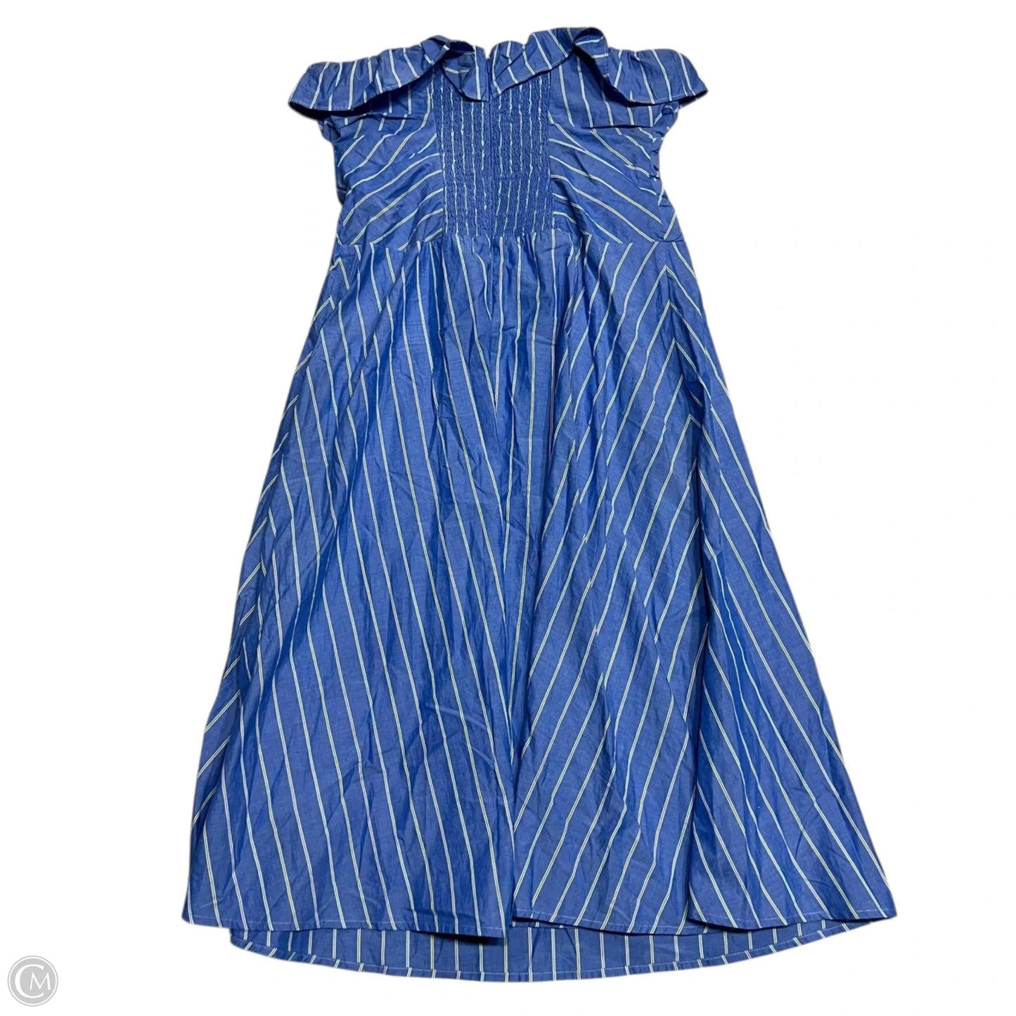 Dress Casual Maxi By Anthropologie In Blue, Size: L