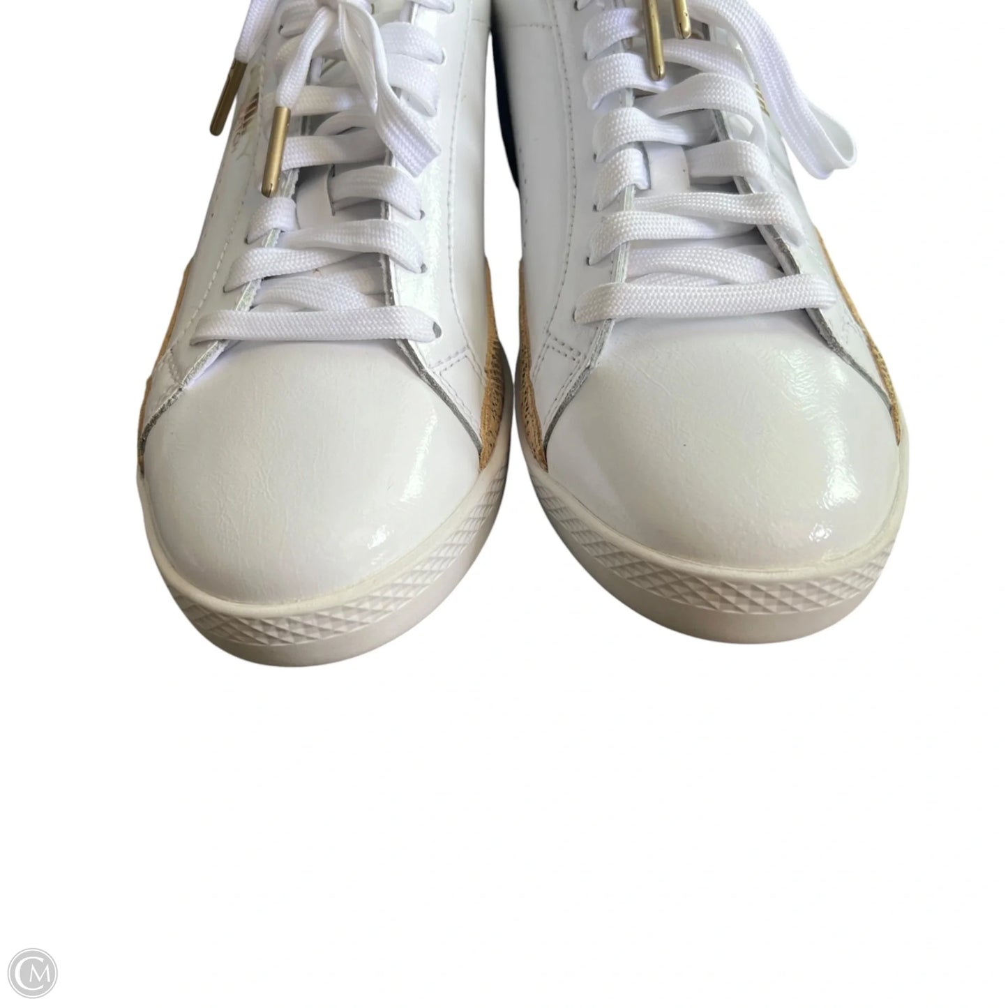 Shoes Sneakers By Puma In Cream & White, Size: 9