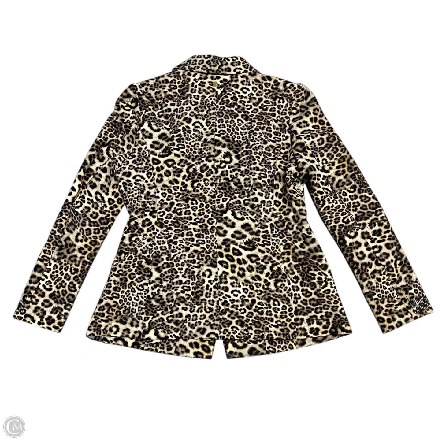 Blazer By Marc Cain In Leopard Print, Size: M