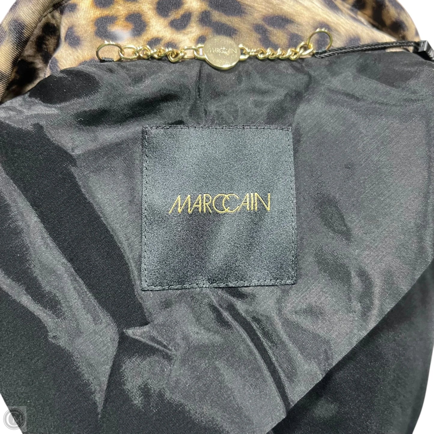 Blazer By Marc Cain In Leopard Print, Size: M