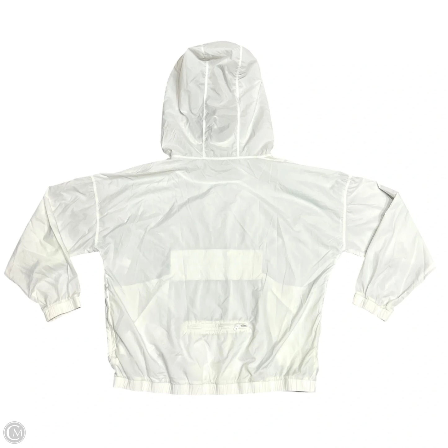 Athletic Jacket By Athleta In White, Size: S