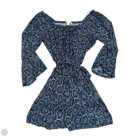 Dress Casual Short By Michael By Michael Kors In Blue, Size: L