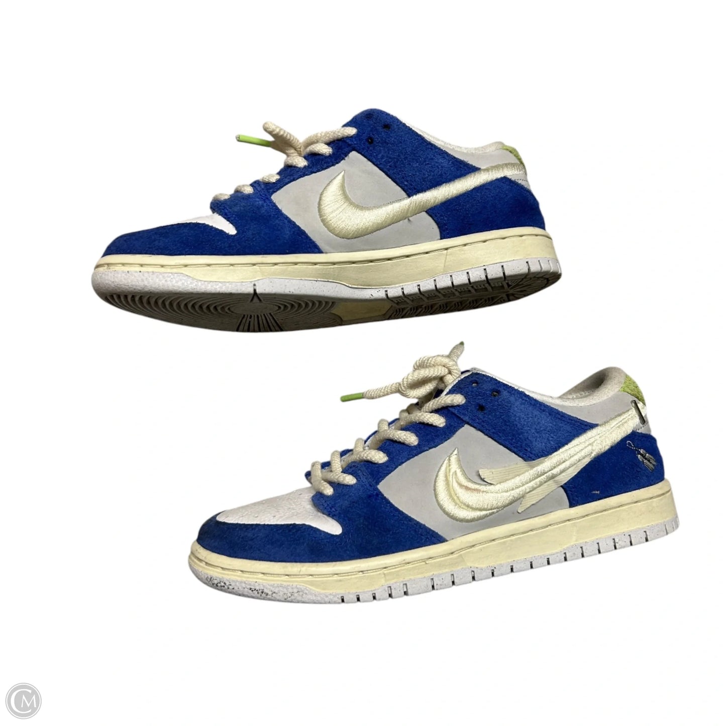 Shoes Sneakers By Nike In Blue & Green, Size: 7