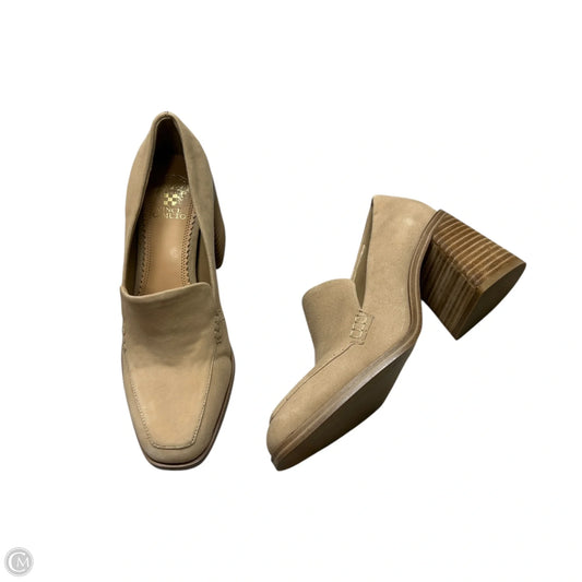 Shoes Heels Block By Vince Camuto In Beige, Size: 7.5
