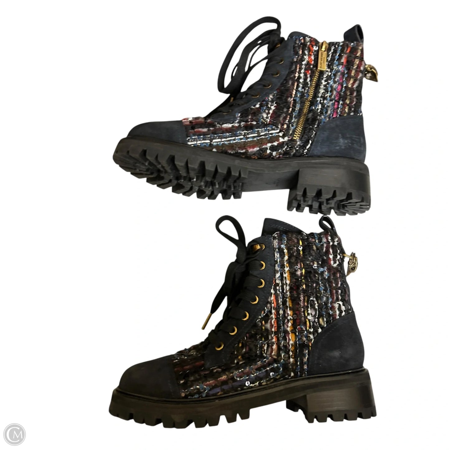 Boots Designer By Kurt Geiger In Black, Size: 5.5