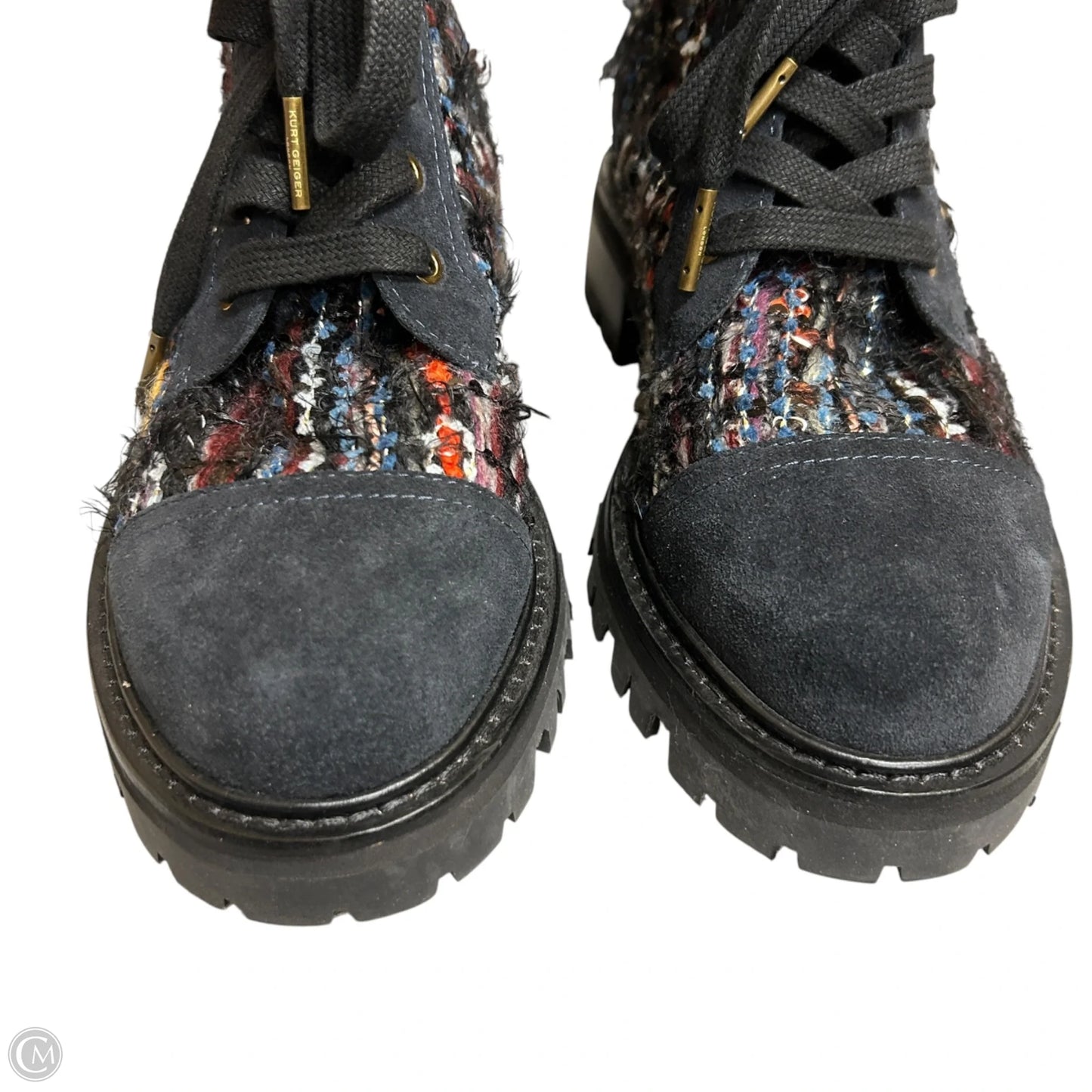 Boots Designer By Kurt Geiger In Black, Size: 5.5