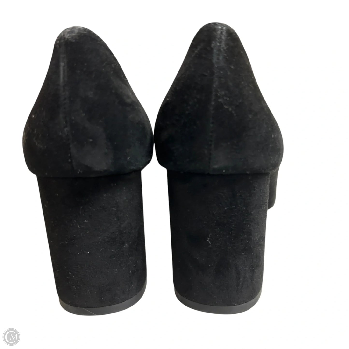 Shoes Designer By Kurt Geiger In Black & Gold, Size: 6.5
