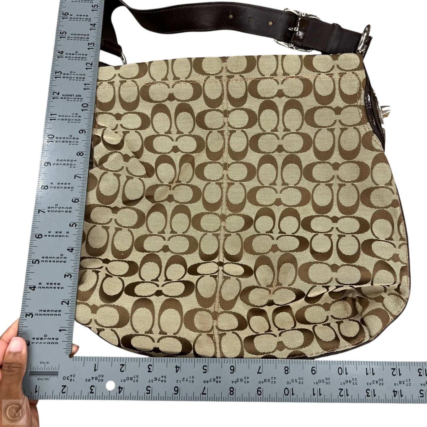 Handbag Designer By Coach, Size: Medium