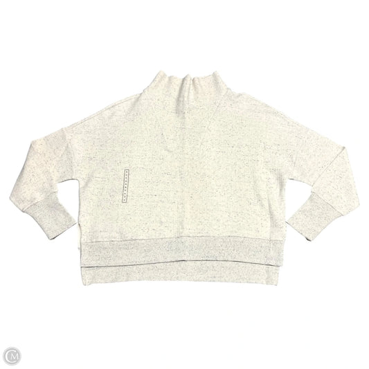 Athletic Sweatshirt Collar By Calia In Cream, Size: Xl
