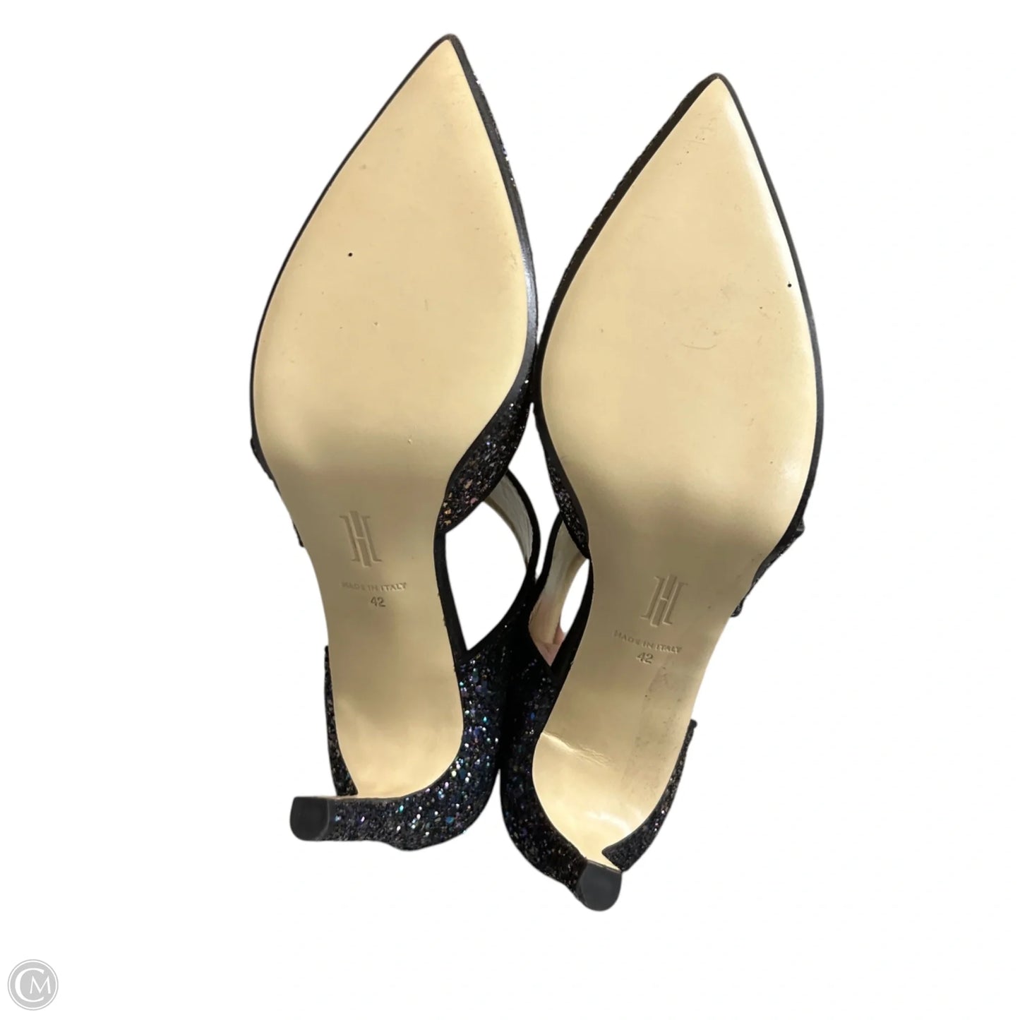 Shoes Heels Stiletto By Hobbs London In Black & Purple, Size: 11.5