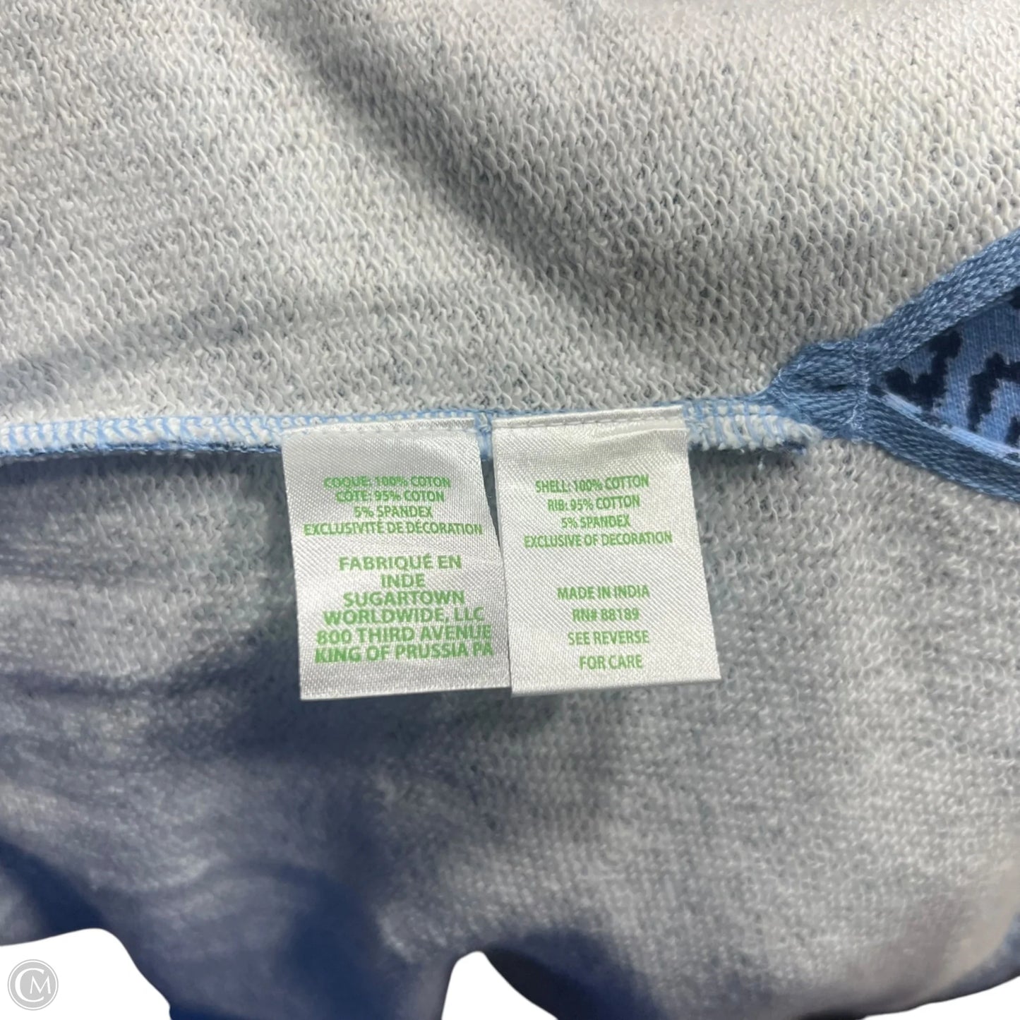 Sweatshirt Designer By Lilly Pulitzer In Blue, Size: S