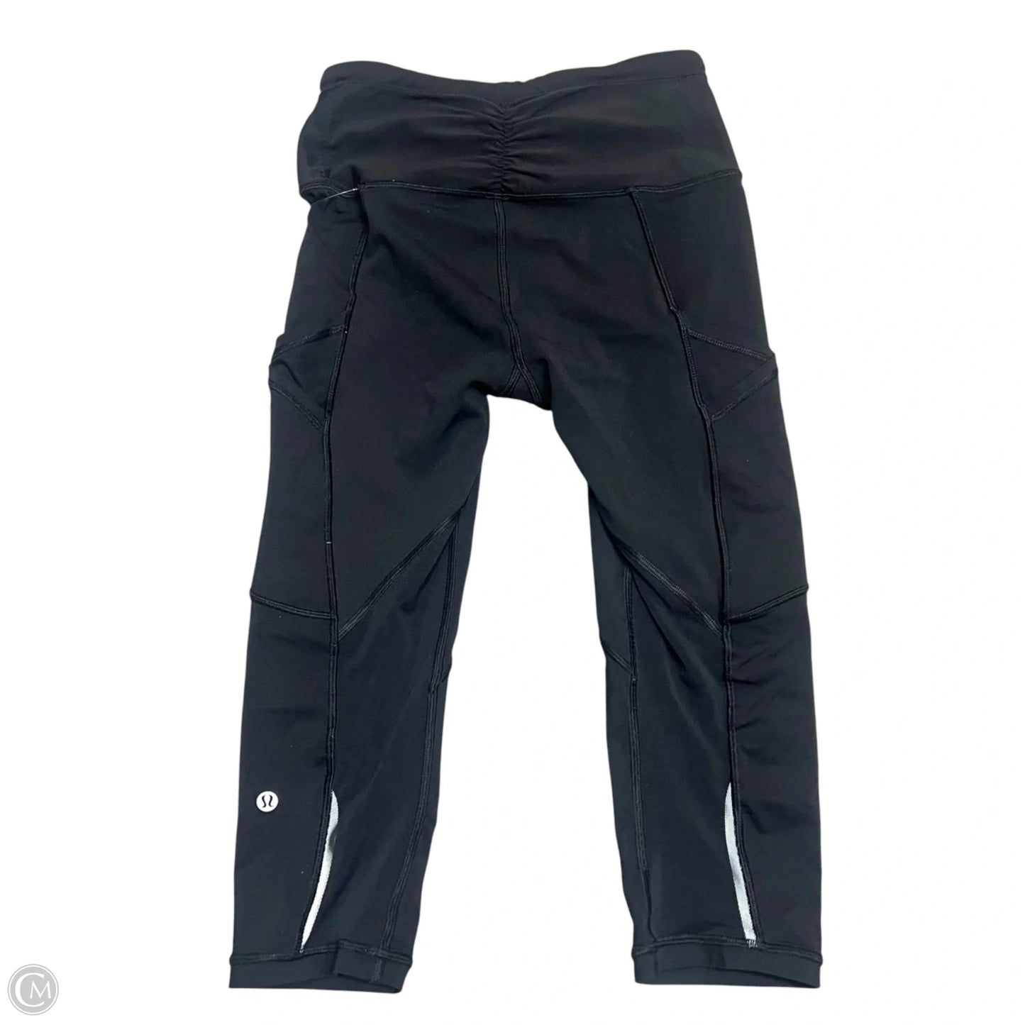 Athletic Leggings Capris By Lululemon In Black, Size: 4