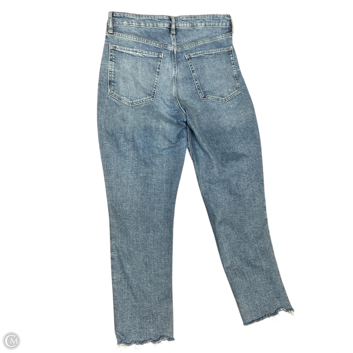 Jeans Straight By Old Navy In Blue Denim, Size: 12
