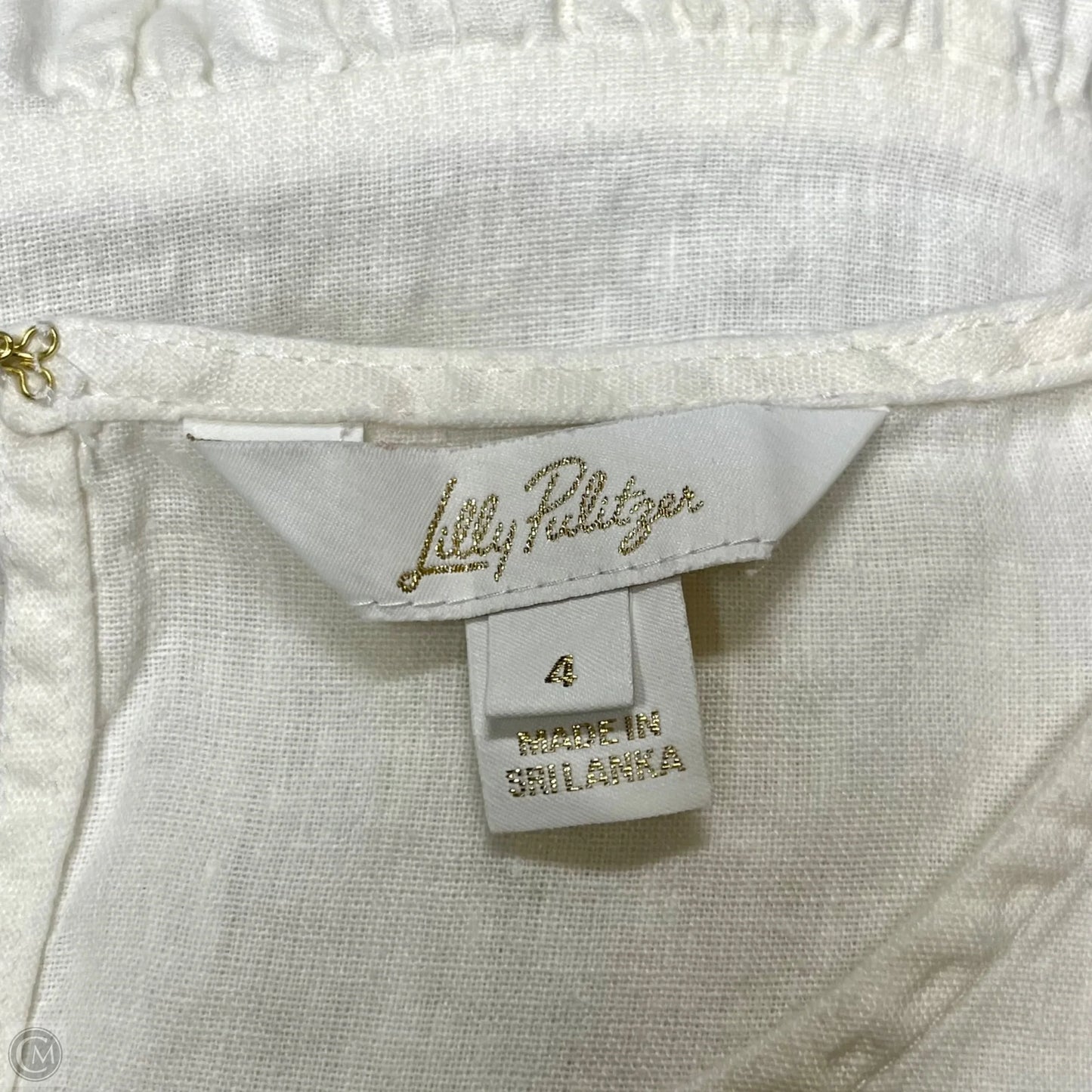 Dress Designer By Lilly Pulitzer In Cream, Size: S