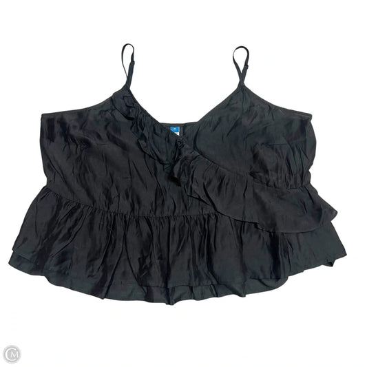 Top Sleeveless By Old Navy In Black, Size: 2x