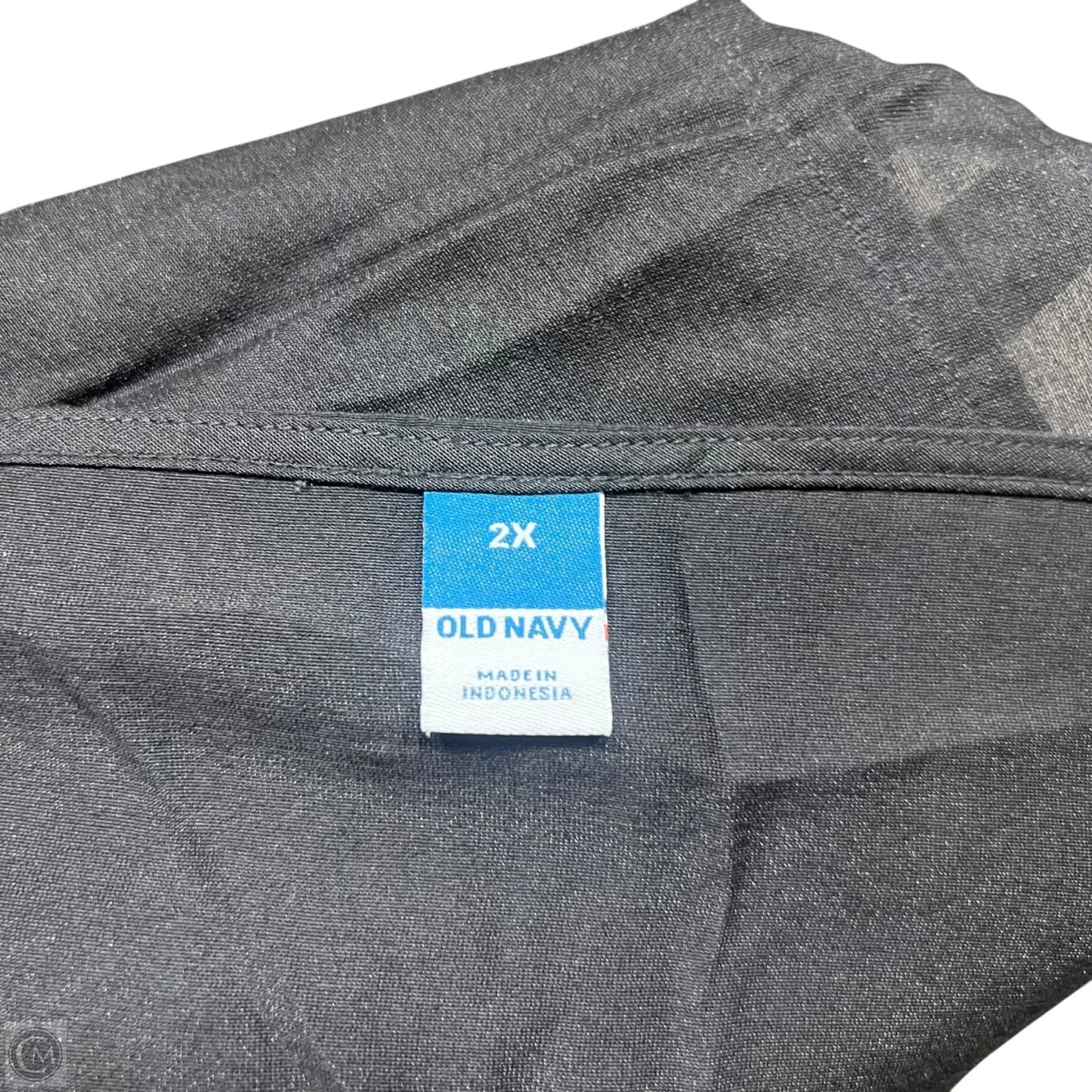 Top Sleeveless By Old Navy In Black, Size: 2x