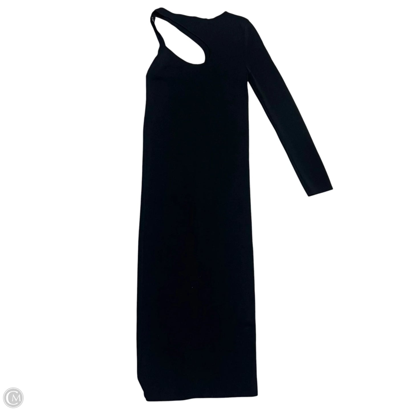 Dress Casual Maxi By Zara In Black, Size: M