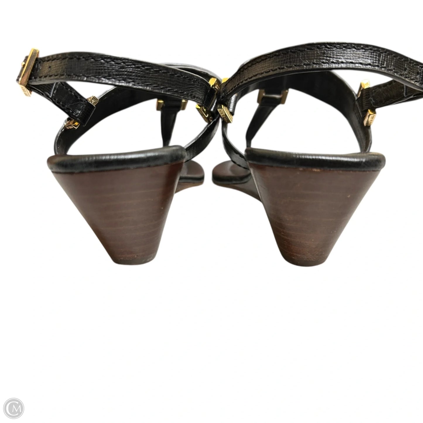 Sandals Designer By Tory Burch In Black, Size: 7