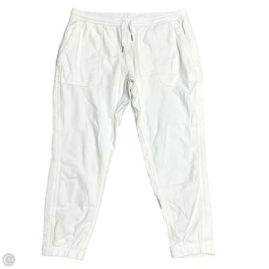 Athletic Pants By Athleta In Cream, Size: Xl