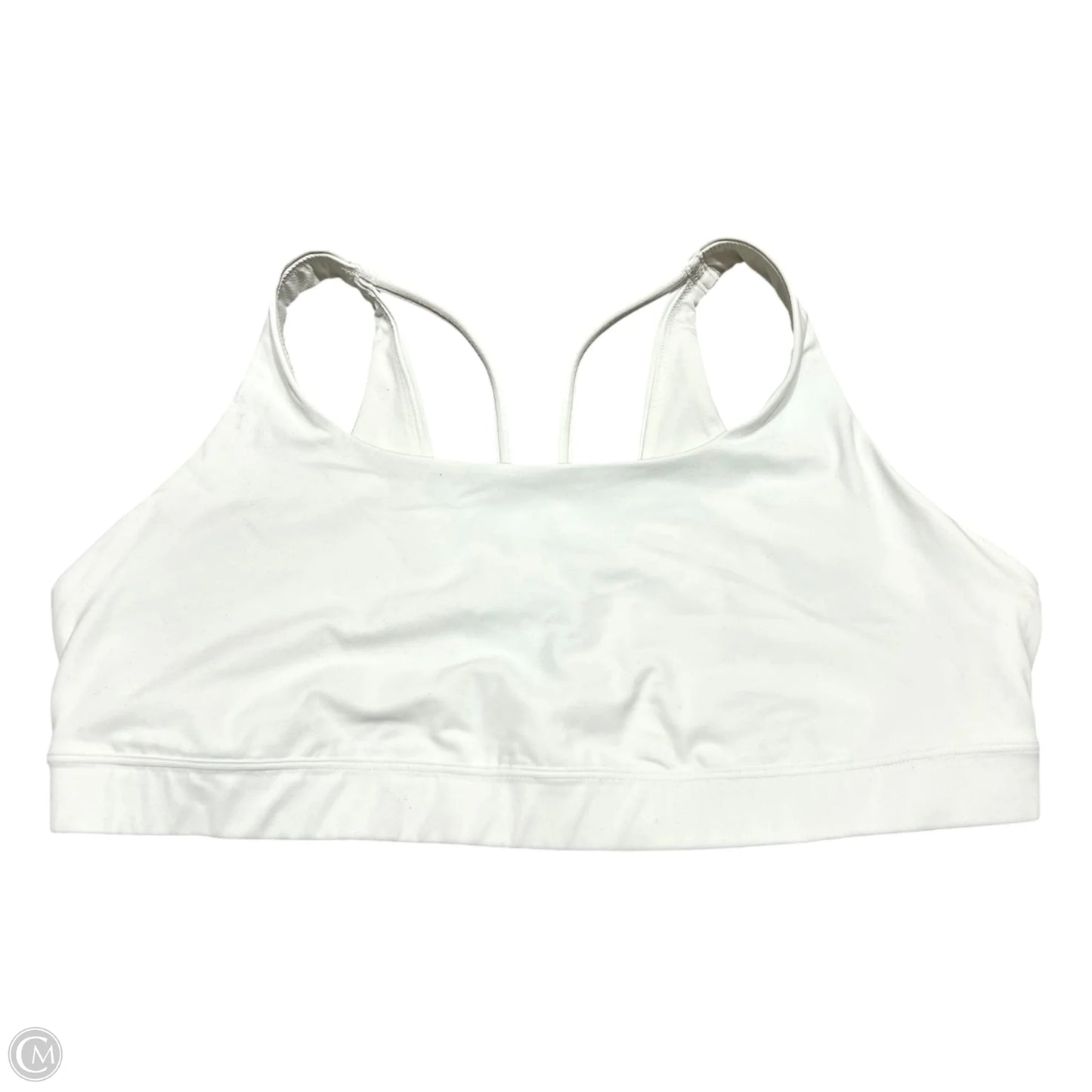 Athletic Bra By Athleta In White, Size: 2x