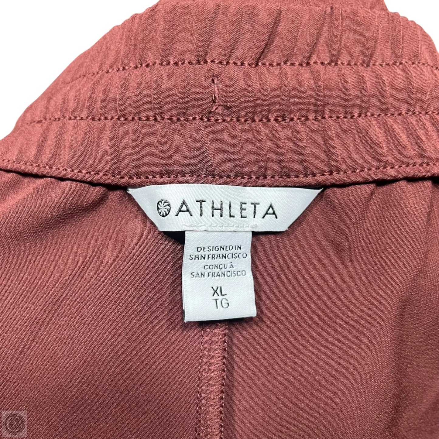 Athletic Pants By Athleta In Brown, Size: Xl