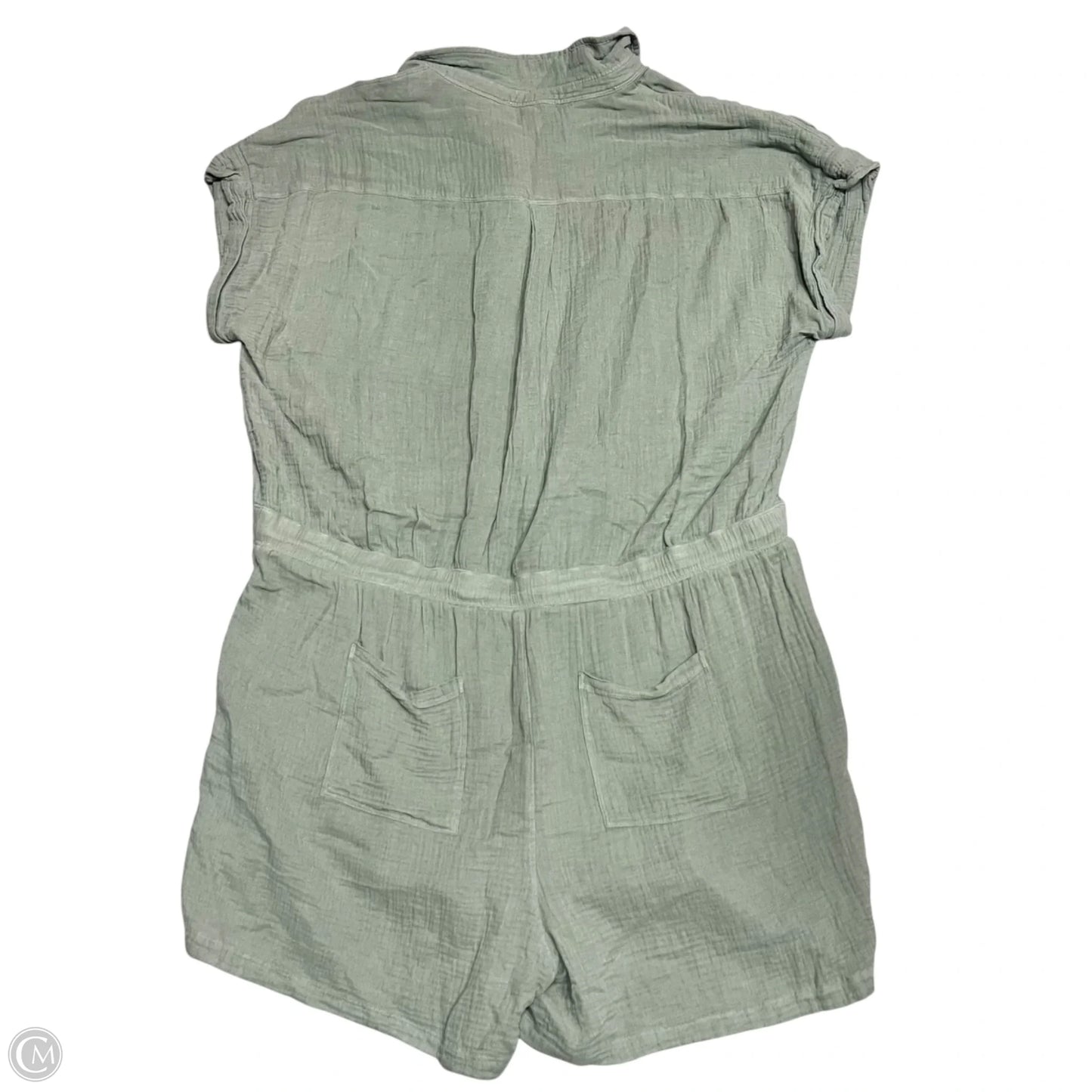 Romper By Beachlunchlounge In Green, Size: Xxl