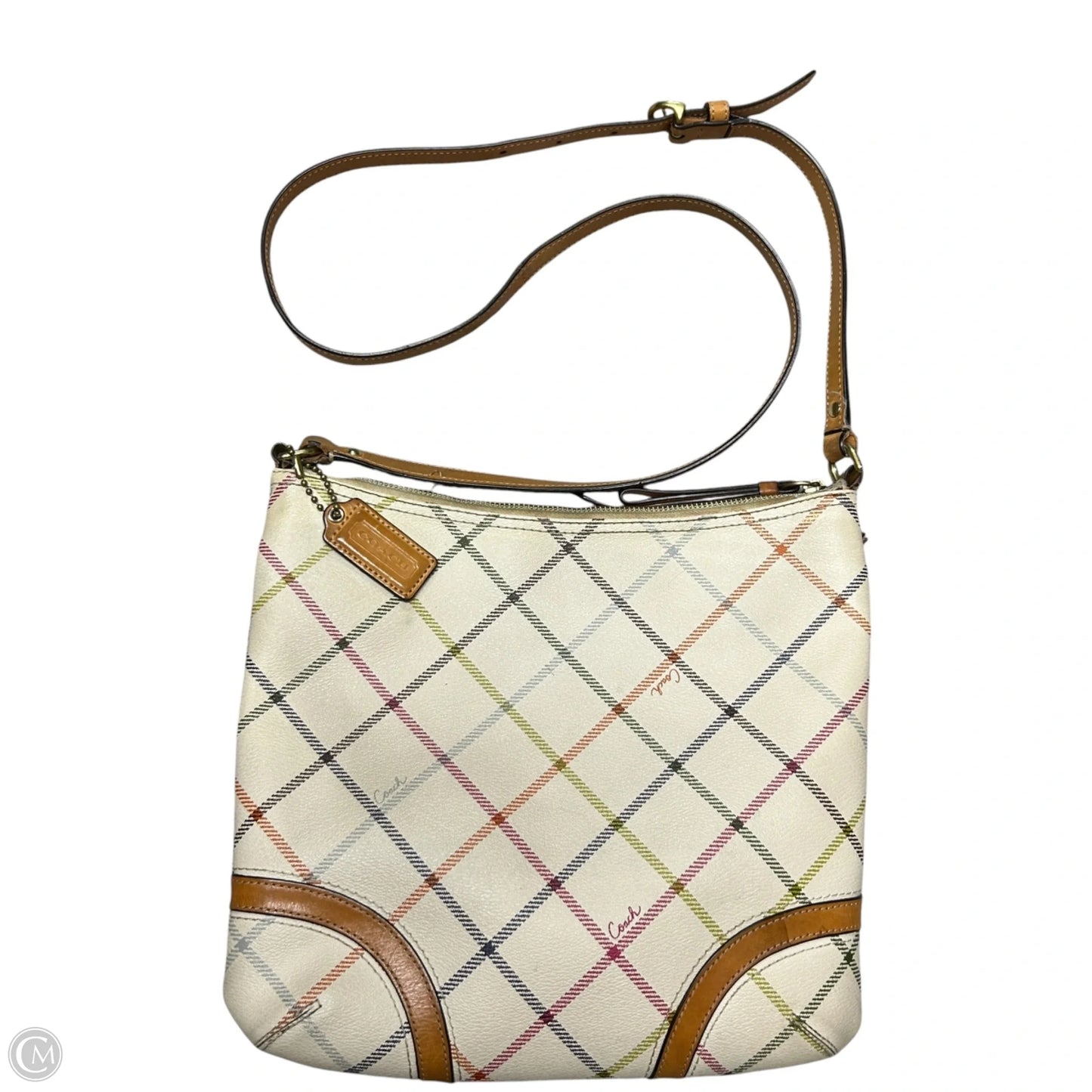 Crossbody Designer By Coach, Size: Medium