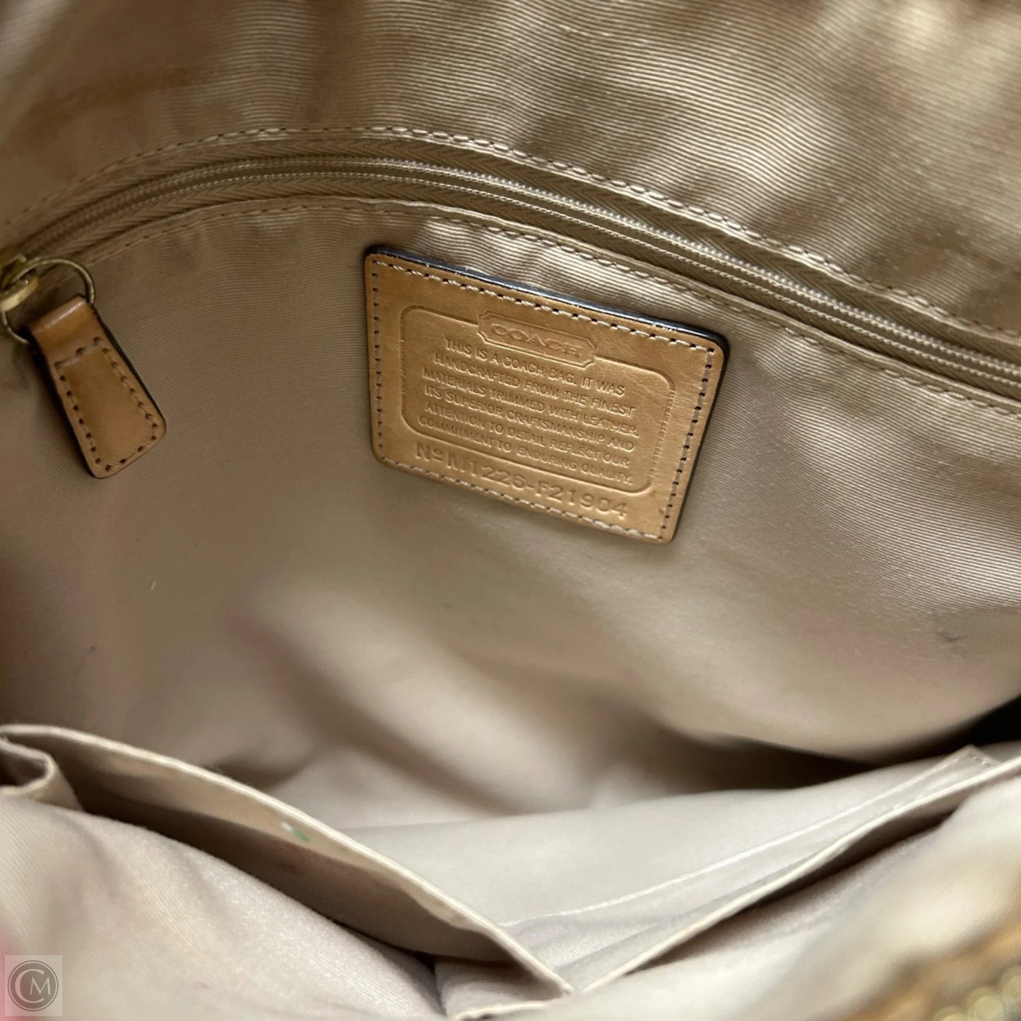 Crossbody Designer By Coach, Size: Medium
