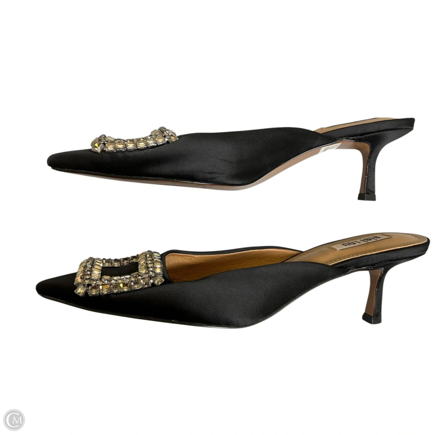 Shoes Heels Kitten By Bibi Lou In Black, Size: 9.5