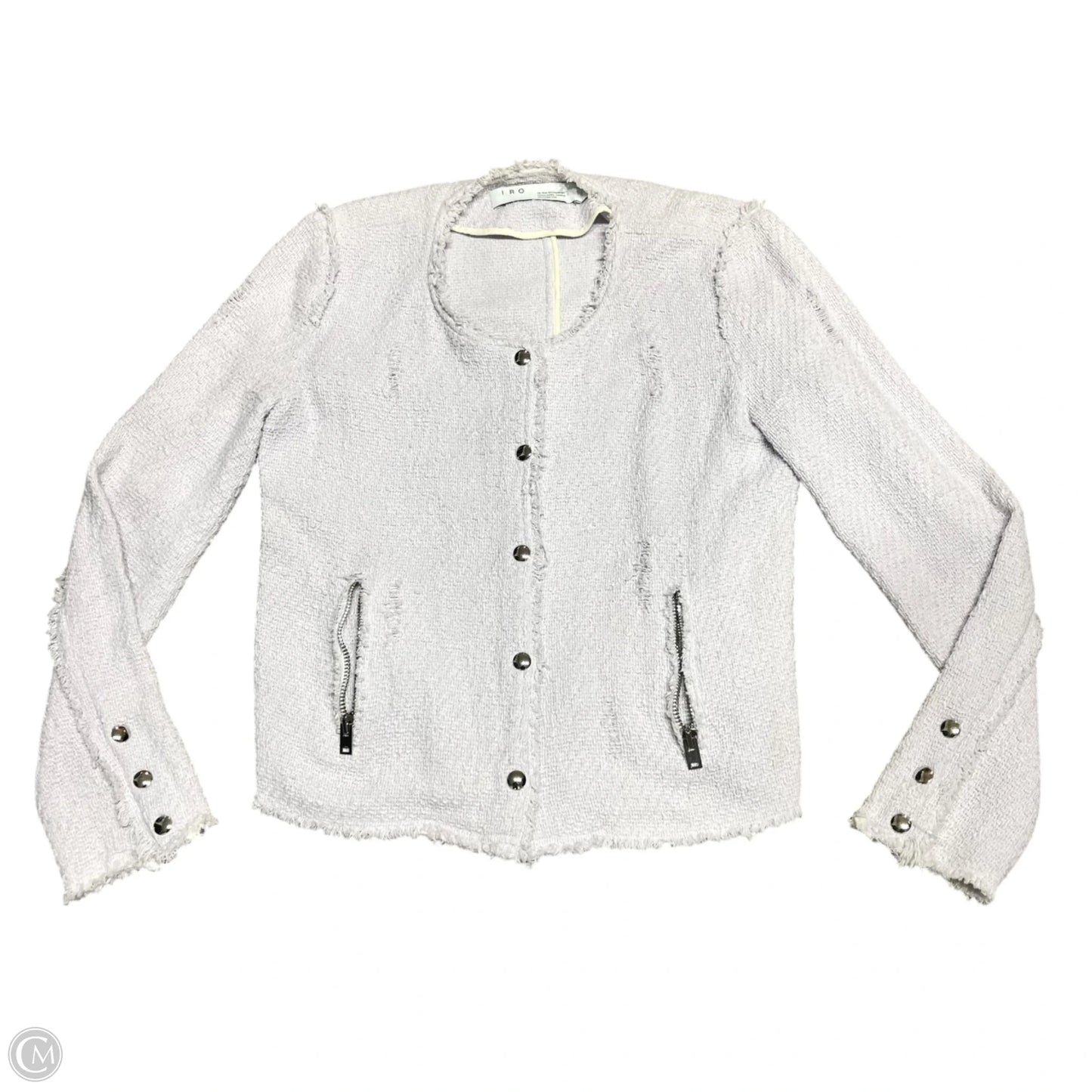 Jacket Moto By Iro Paris In Purple, Size: L