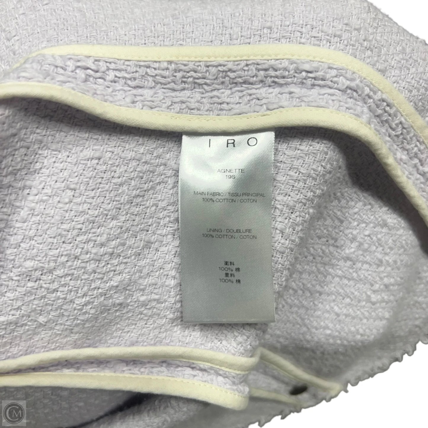 Jacket Moto By Iro Paris In Purple, Size: L
