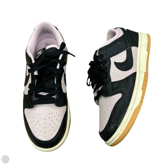 Shoes Sneakers By Nike In Black & Pink, Size: 8