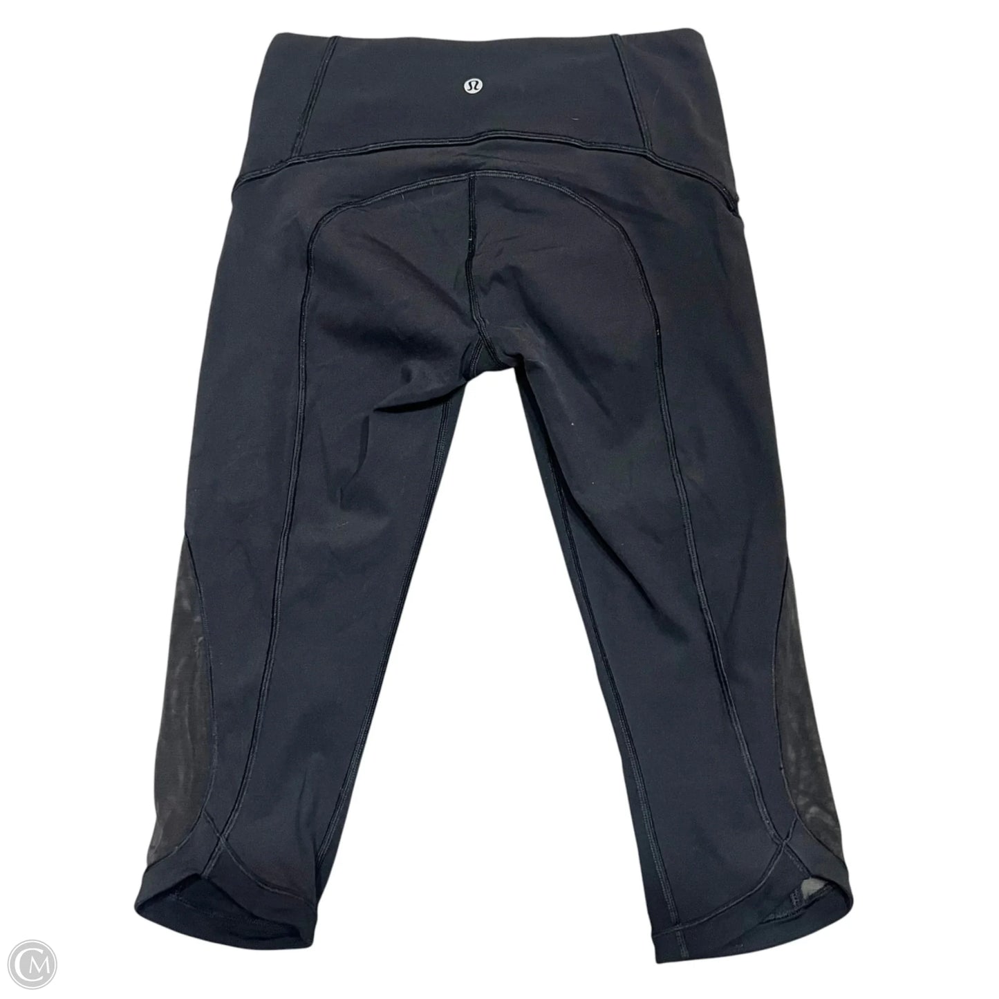 Athletic Leggings Capris By Lululemon In Black, Size: 4