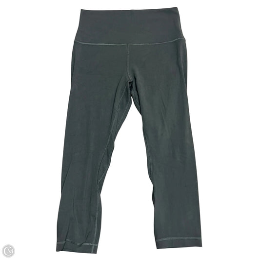 Athletic Leggings By Lululemon In Grey, Size: 8
