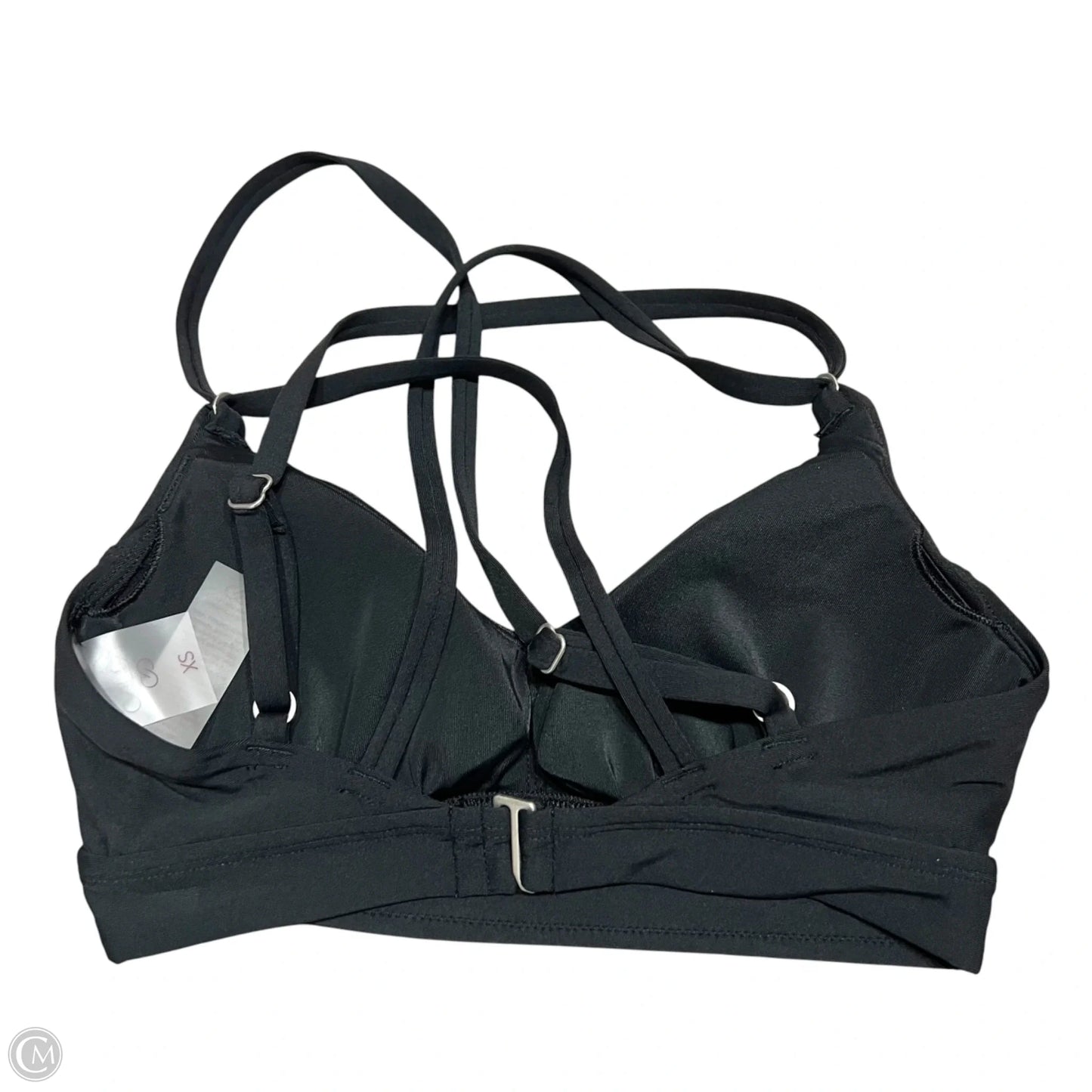 Swimsuit Top By Calia In Black, Size: Xs