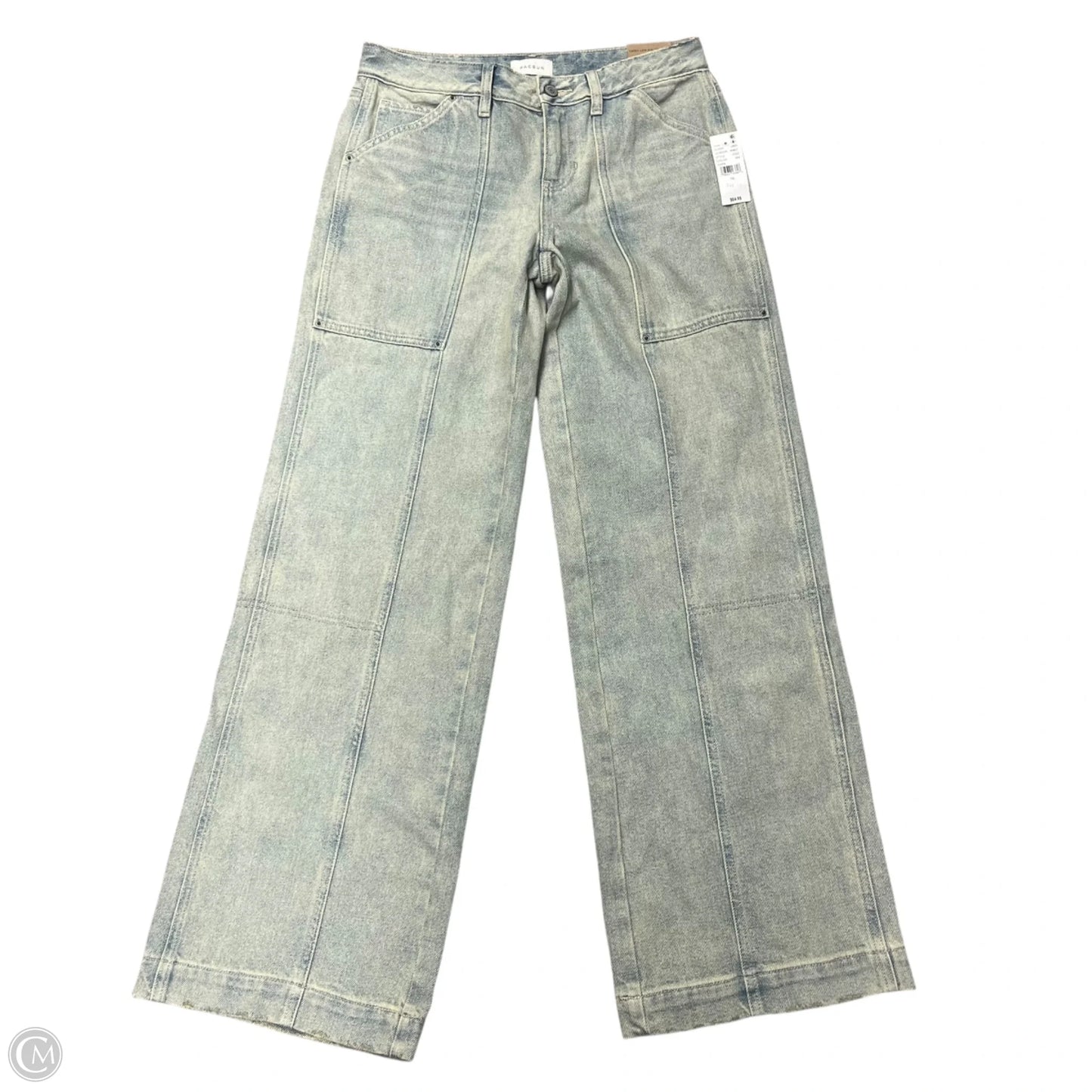 Jeans Wide Leg By Pacsun In Blue Denim, Size: 2