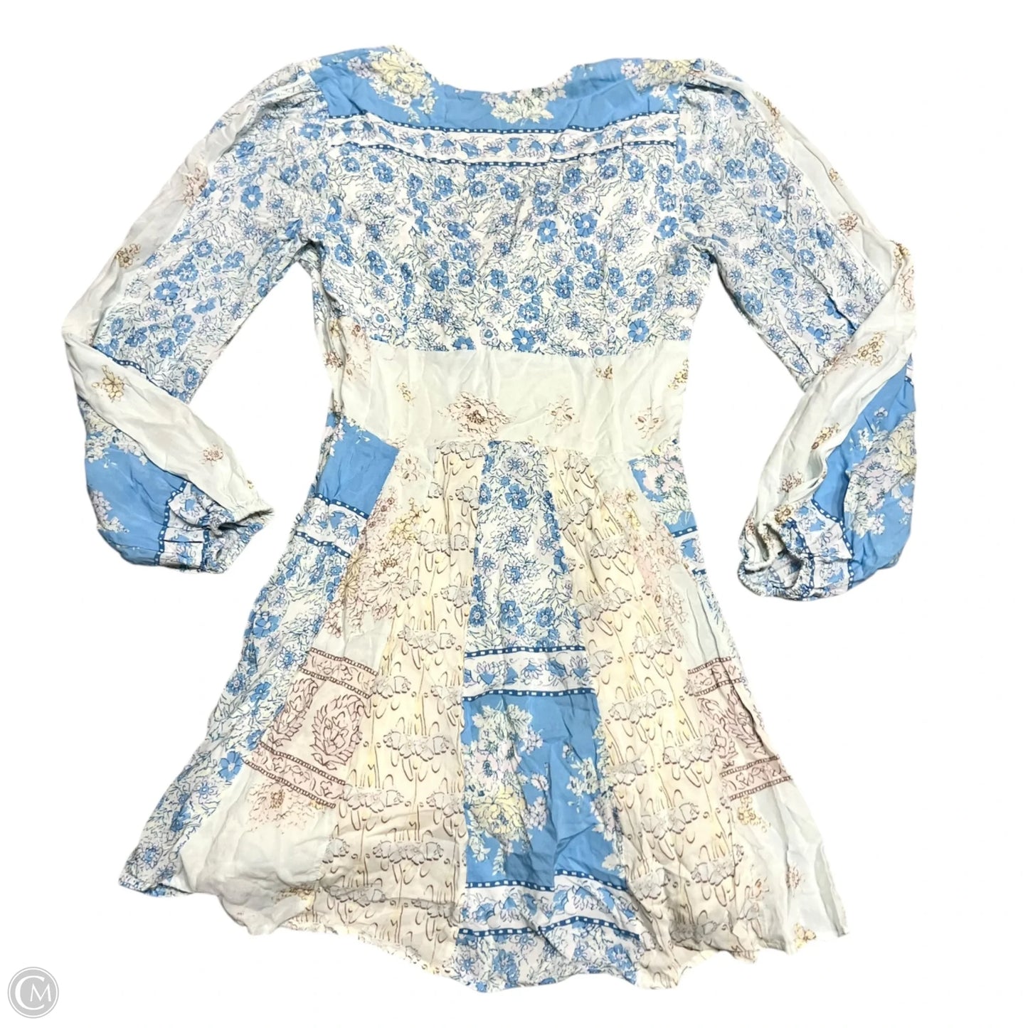 Dress Casual Maxi By Realisationpar In Blue, Size: M