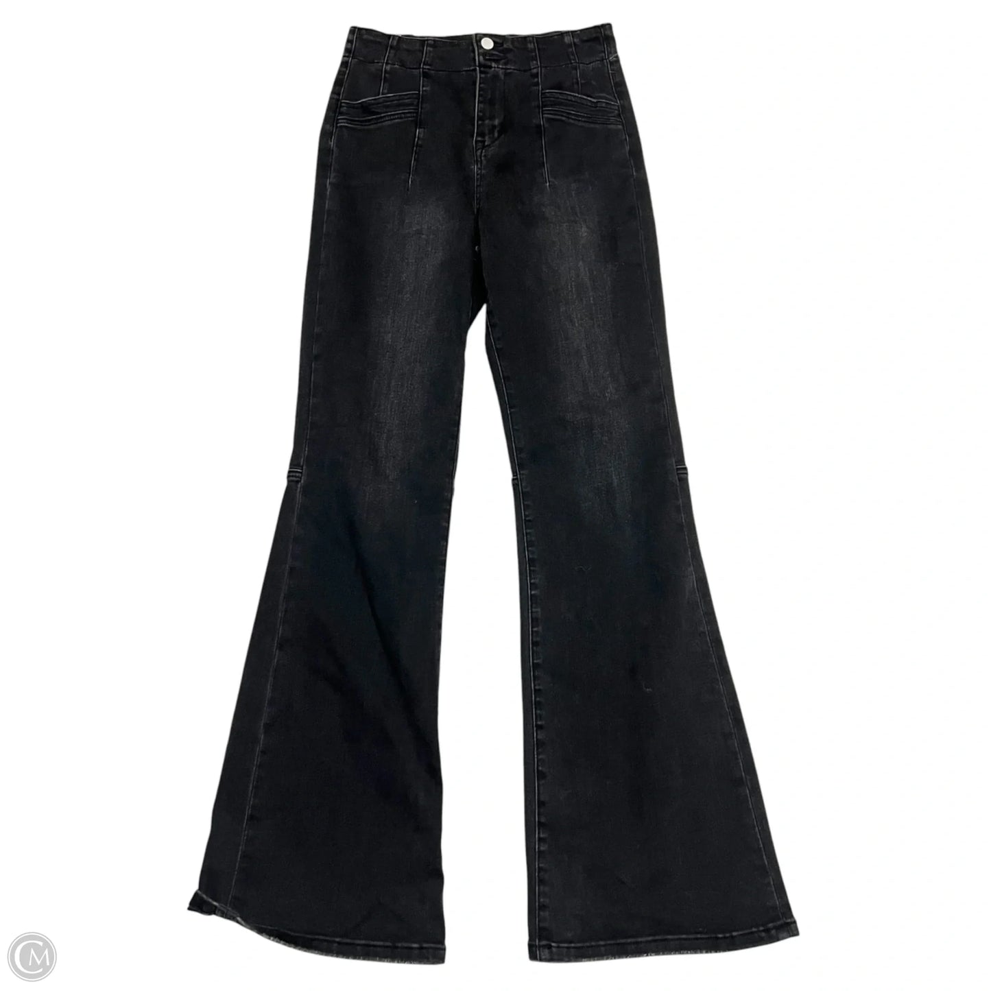 Jeans Flared By Altard State In Black Denim, Size: 4