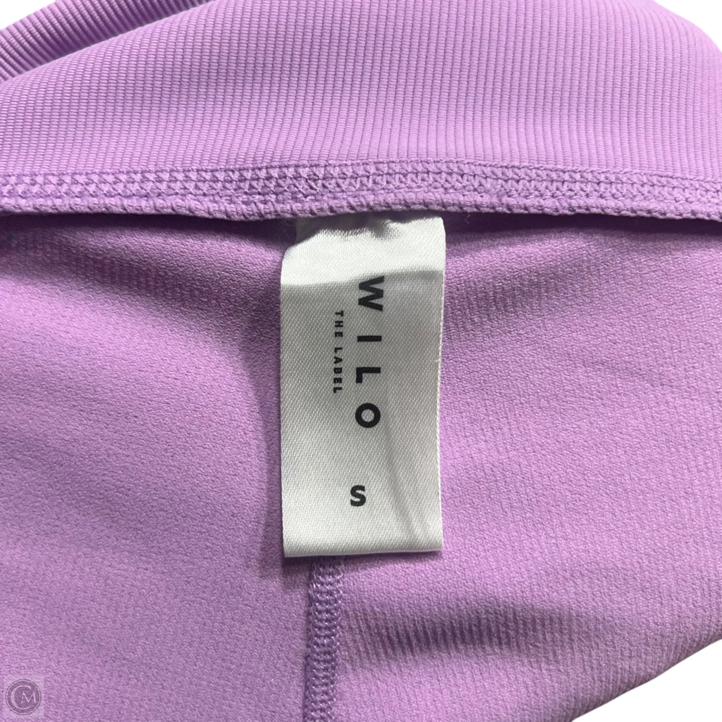Athletic Leggings By Wilo In Pink & Purple, Size: 4