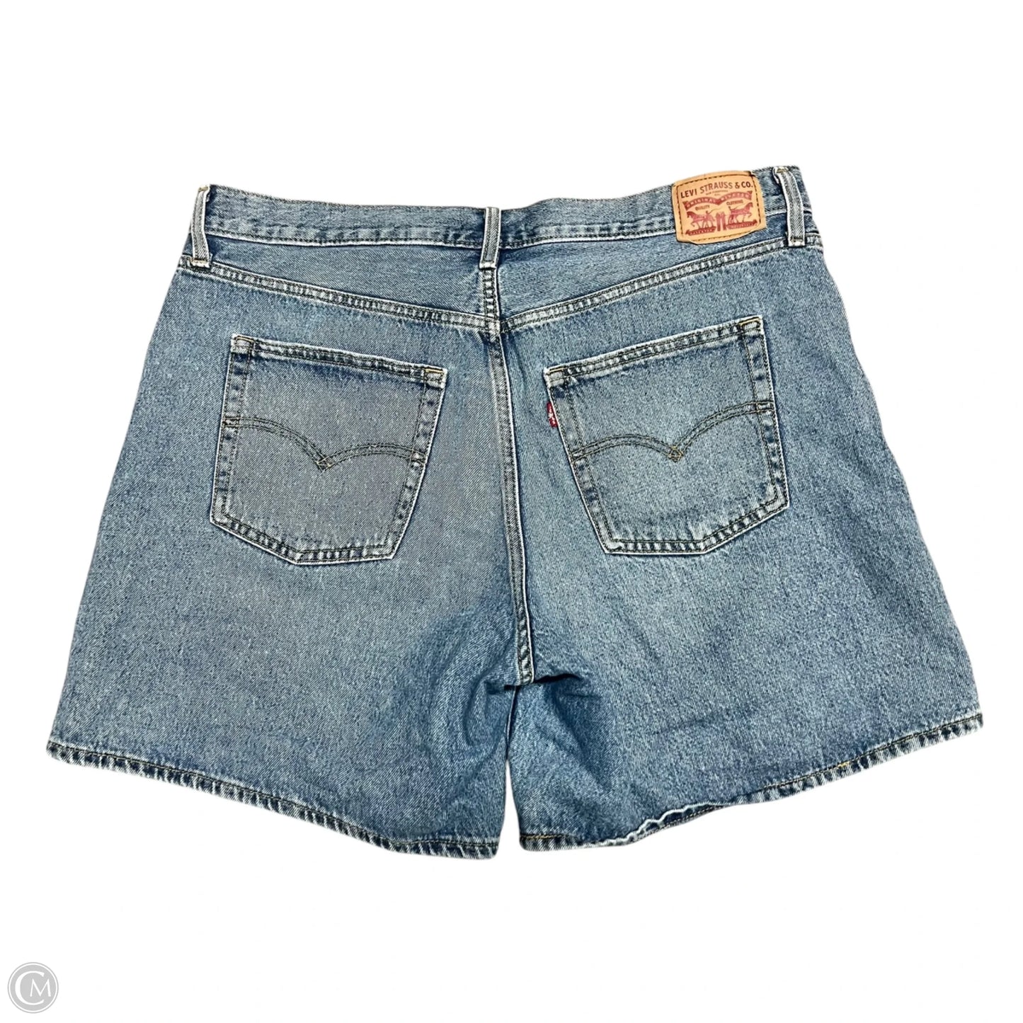 Shorts By Levis In Blue Denim, Size: 16