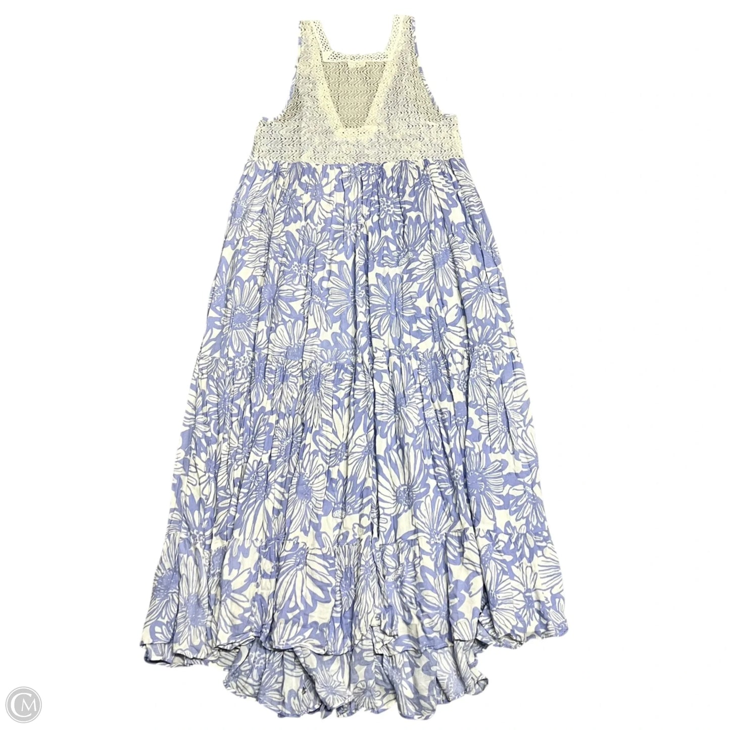 Dress Casual Maxi By Free People In Purple & White, Size: S