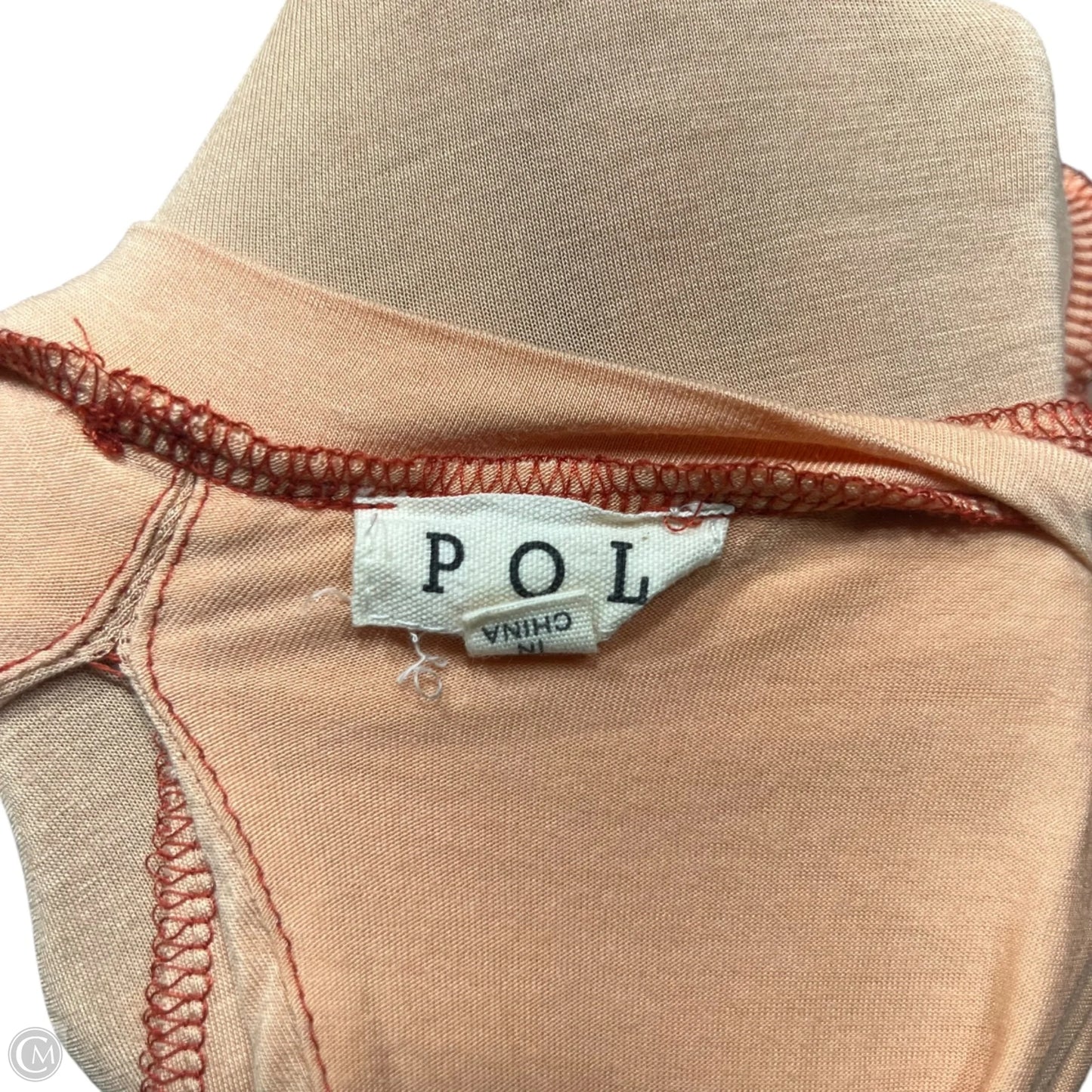 Dress Casual Short By Pol In Orange, Size: M