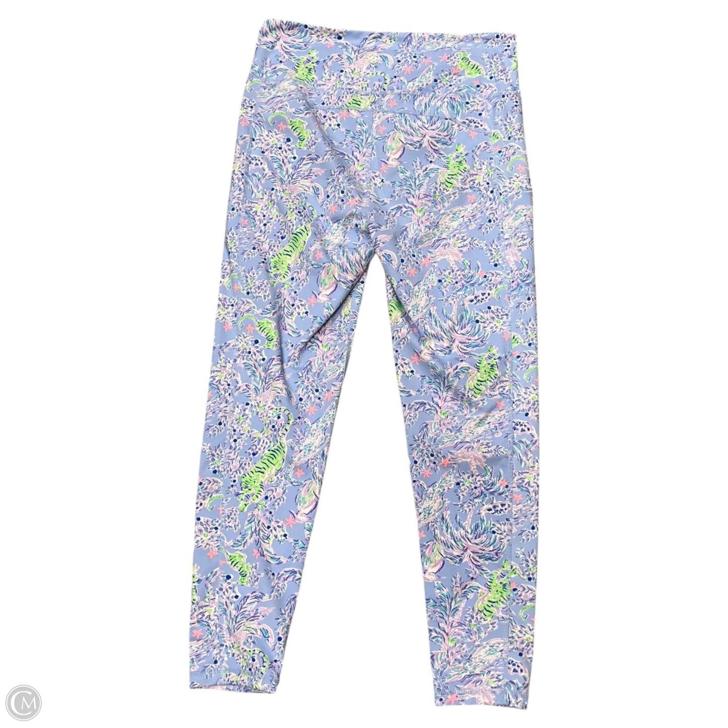 Pants Designer By Lilly Pulitzer In Blue & Green, Size: 12